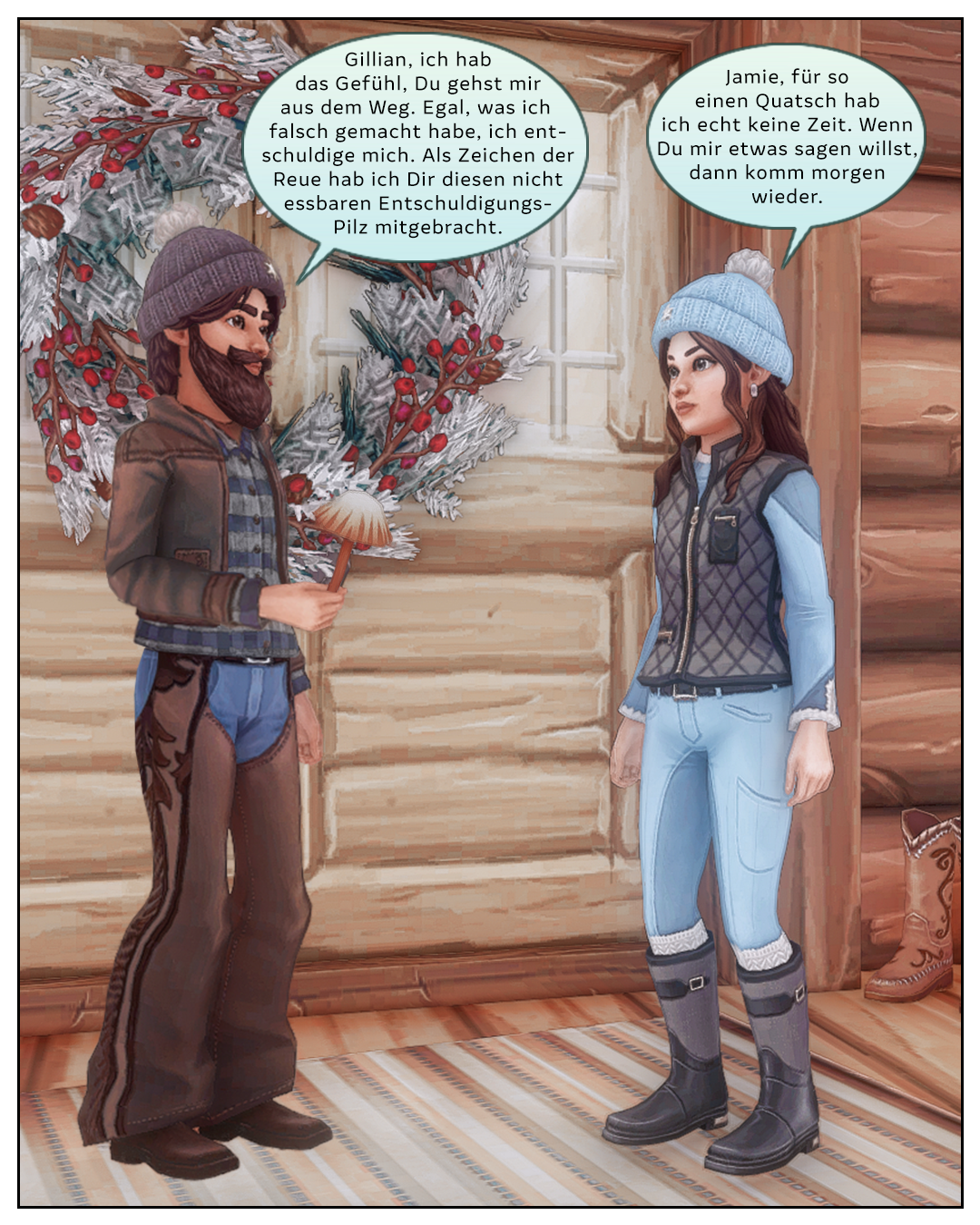 Der Entschuldigungs-Pilz � Slide 9