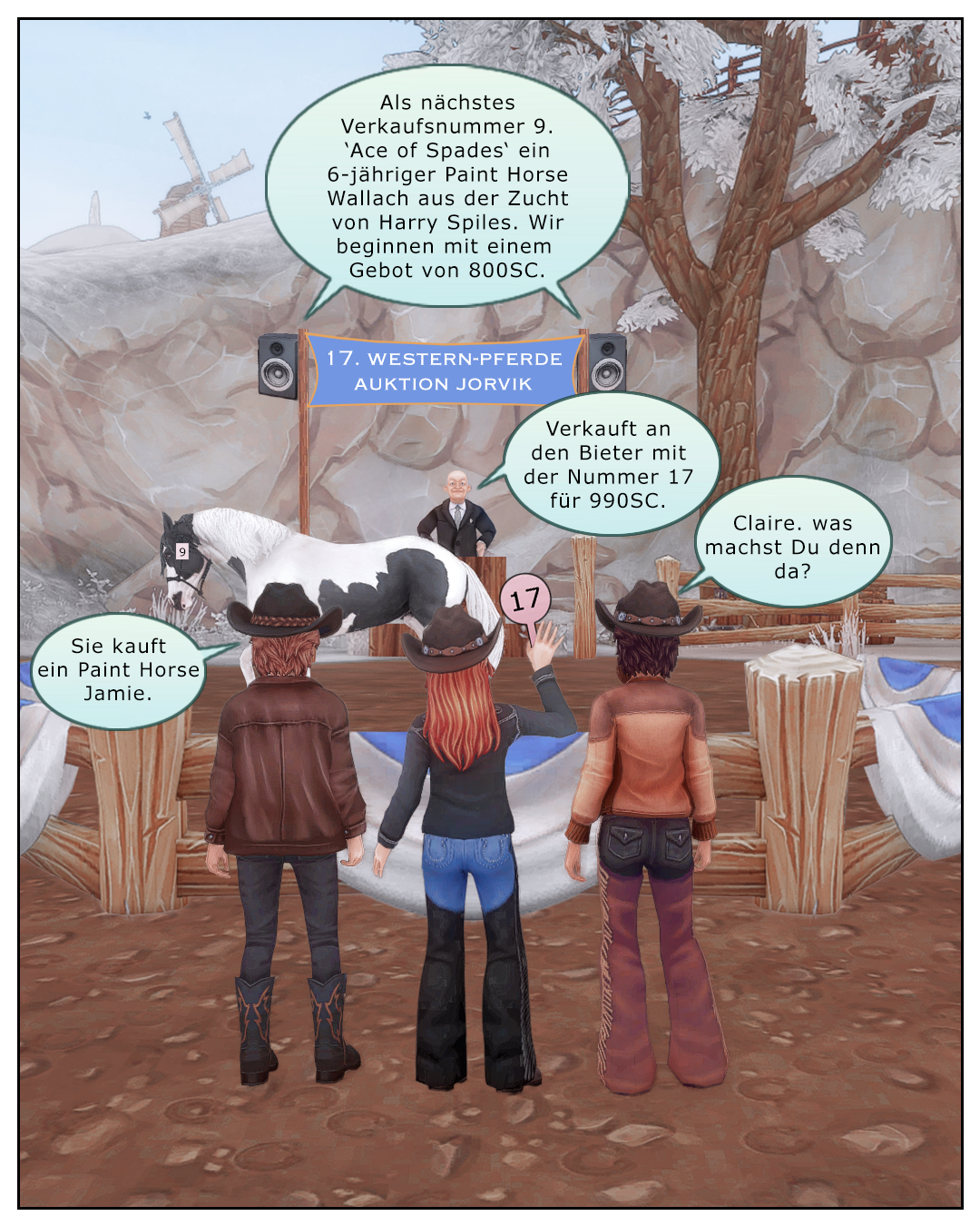 Yeehaw, ein Cowgirl! � Slide 3