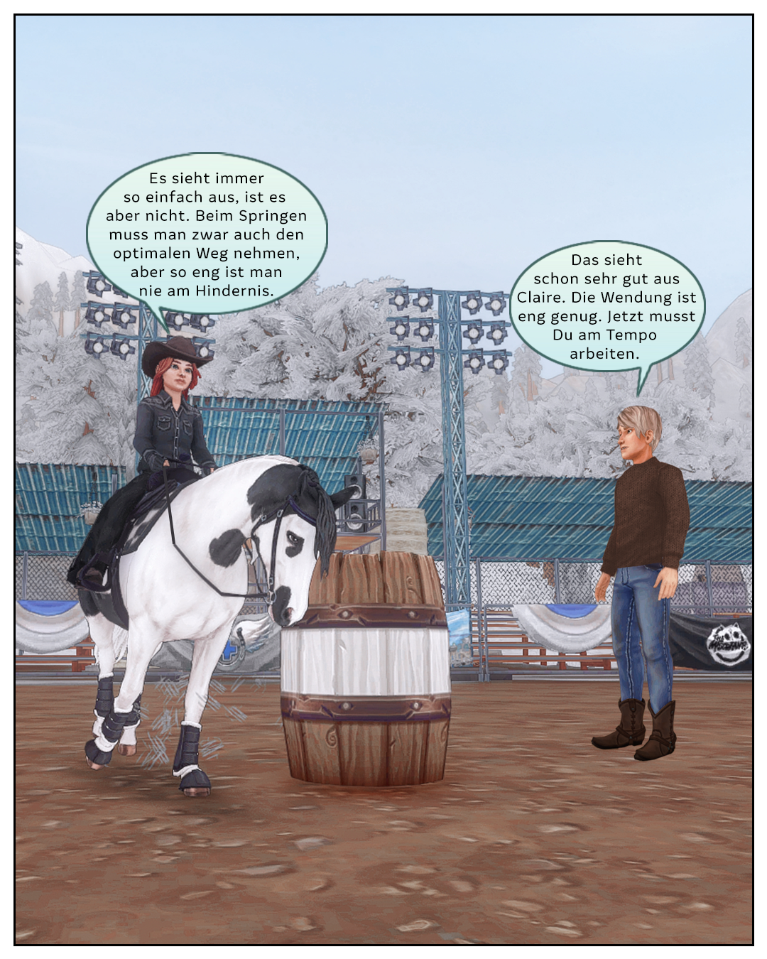 Yeehaw, ein Cowgirl! � Slide 7