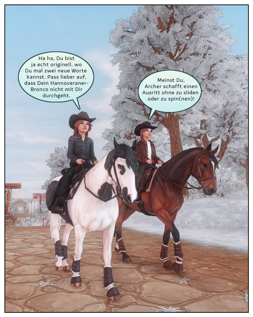 Yeehaw, ein Cowgirl! � Slide 10